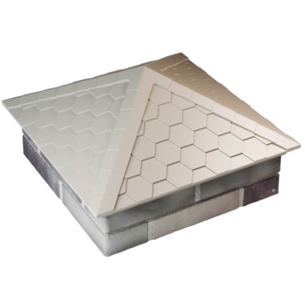 Колпак Zking Эверест Бежевый на столб 2х2 кирпича (535х535мм) Великий Новгород фото