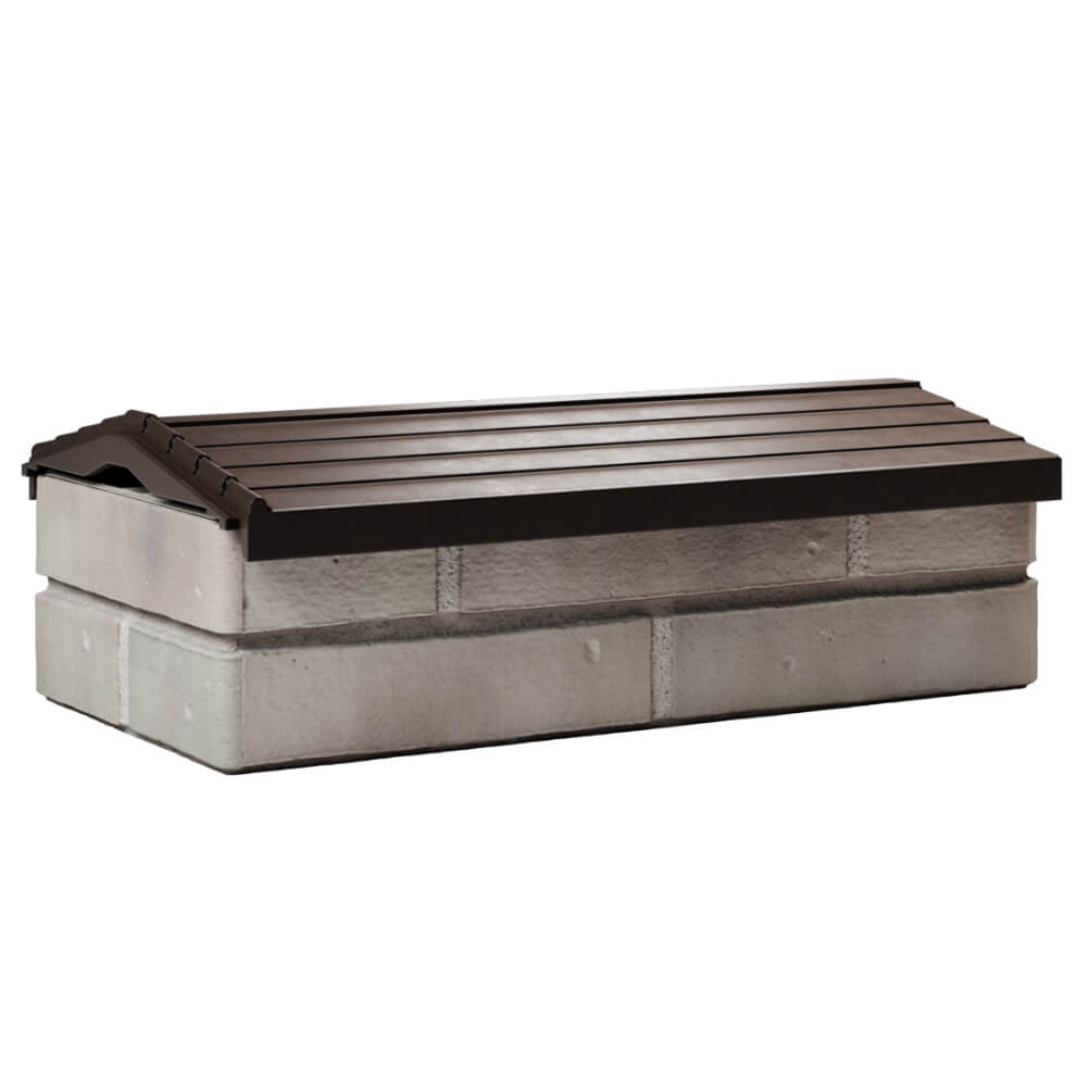 Парапет Zking Бона ХайТек Коричневый с посадкой на 1 кирпич (200/225/255мм) Великий Новгород фото