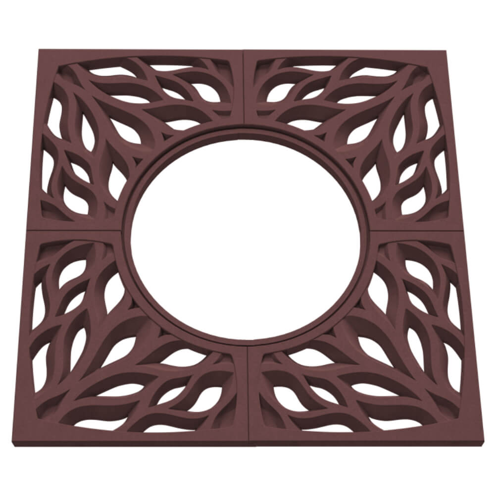 Приствольная решетка для дерева ZKING CRUST 1.2х1.2м Коричневая в Великом Новгороде фото