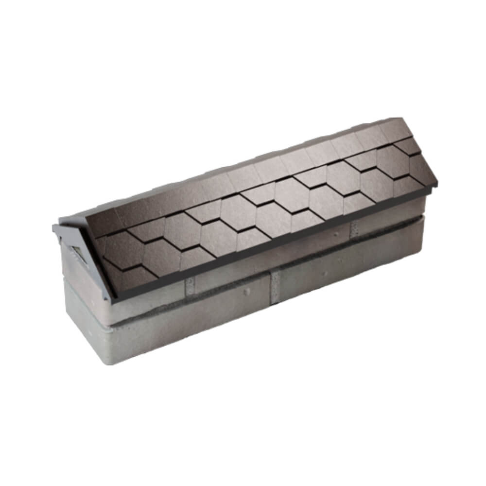 Парапет Zking Эверест Коричневый с посадкой на 0.5 кирпича (130мм) в Великом Новгороде фото