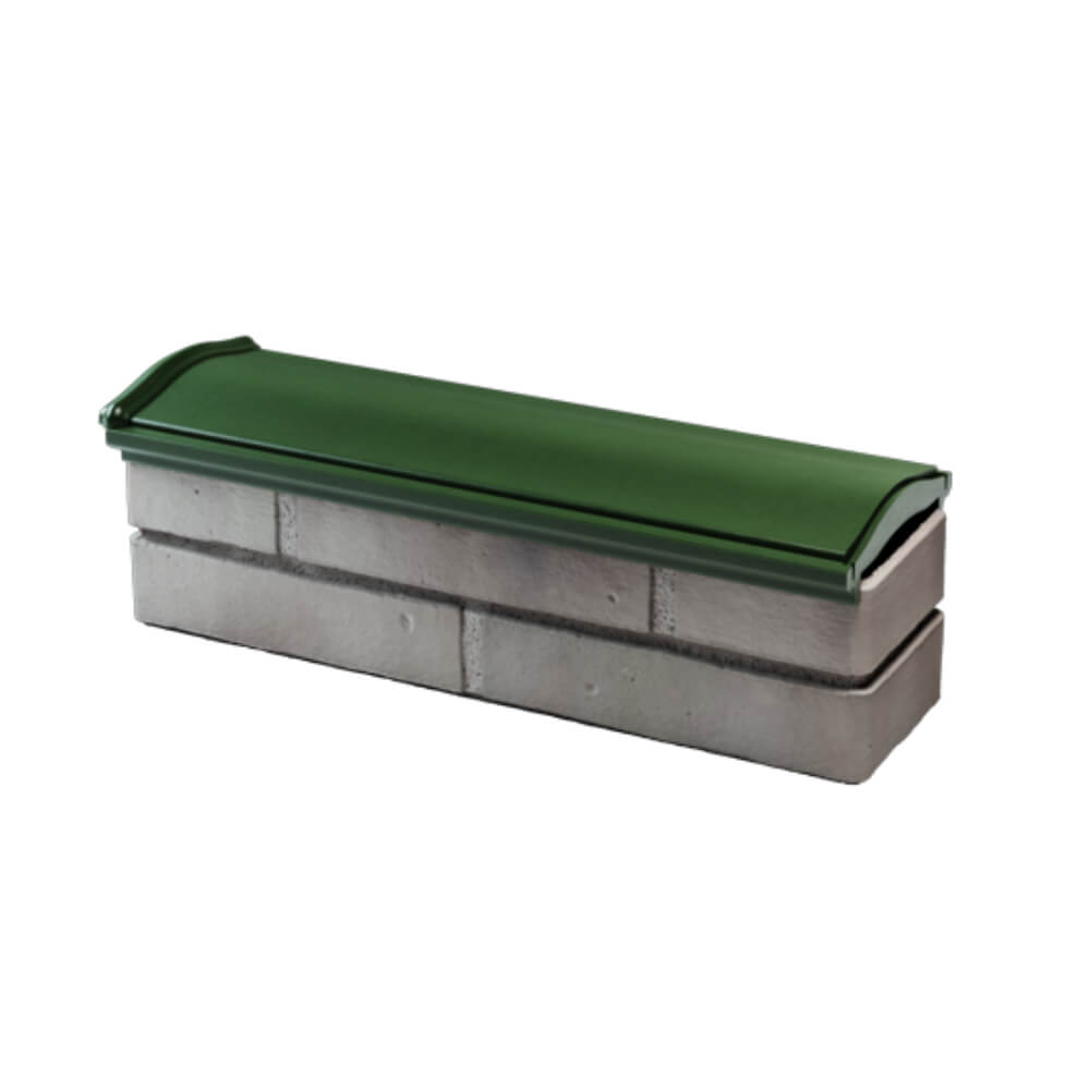 Парапет Zking Монблан Зеленый посадка на 0.5 кирпича (130мм) в Великом Новгороде фото