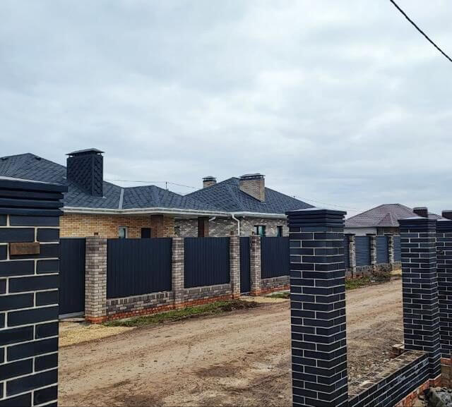 Колпак Zking Бона ХайТек Серый на столб 1.5х1.5 кирпича (385х385мм) в Великом Новгороде фото