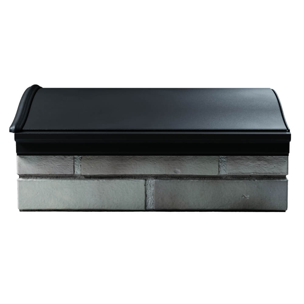 Парапет Zking Монблан Черный посадка на 1.5 кирпича (355/385мм) в Великом Новгороде фото