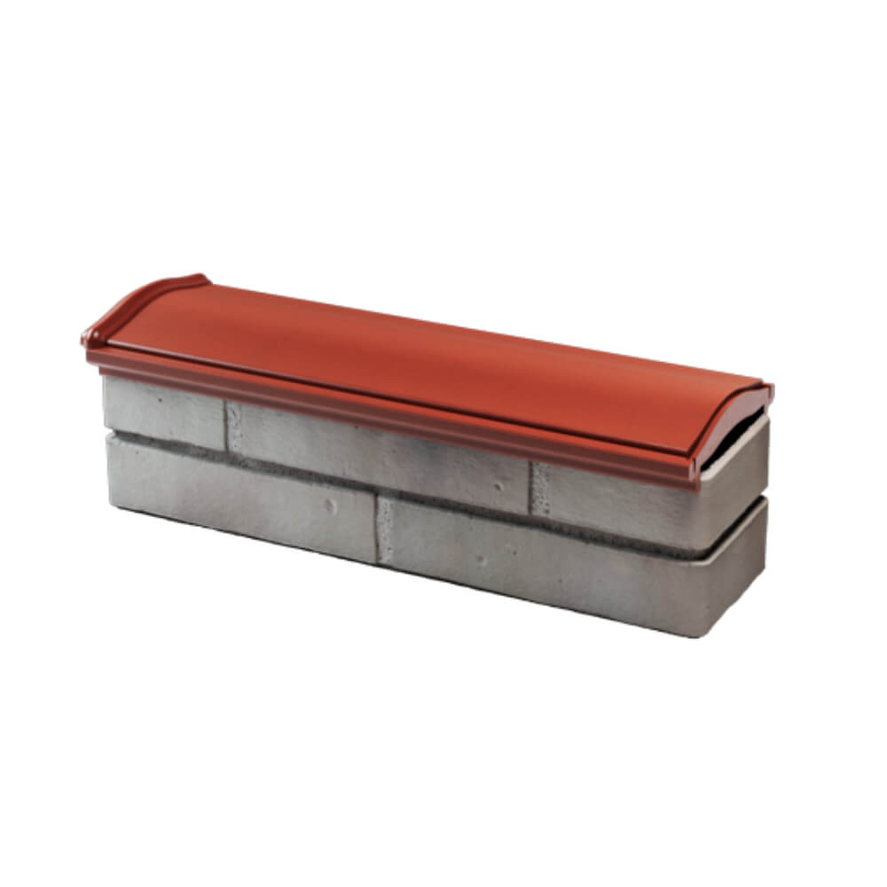 Парапет Zking Монблан Красный посадка на 0.5 кирпича (130мм) в Великом Новгороде фото