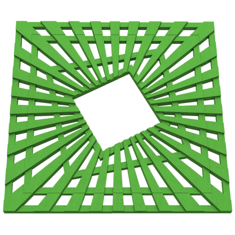 Приствольная решетка для дерева ZKING ATMOSPHERE 1.2х1.2м Зеленая в Великом Новгороде фото