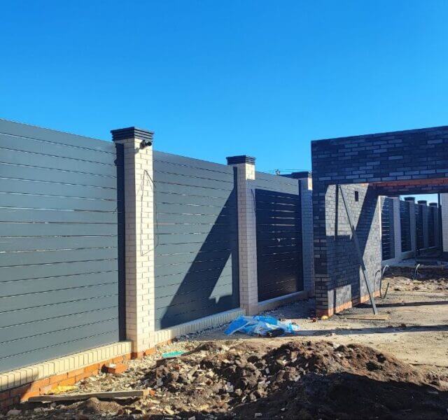 Колпак Zking Бона ХайТек Серый на столб 1.5х1.5 кирпича (385х385мм) в Великом Новгороде фото