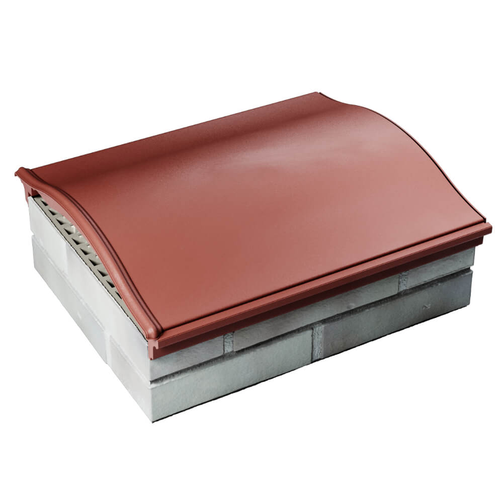 Парапет Zking Монблан Красный посадка на 1.5 кирпича (355/385мм) в Великом Новгороде фото