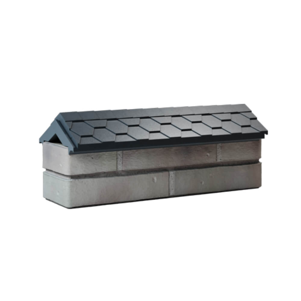 Парапет Zking Эверест Серый с посадкой на 0.5 кирпича (130мм) Великий Новгород фото