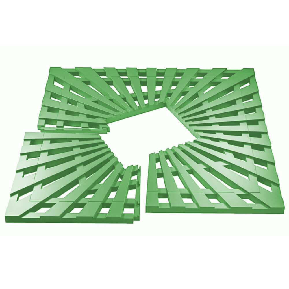 Приствольная решетка для дерева ZKING ATMOSPHERE 1.2х1.2м Зеленая в Великом Новгороде фото