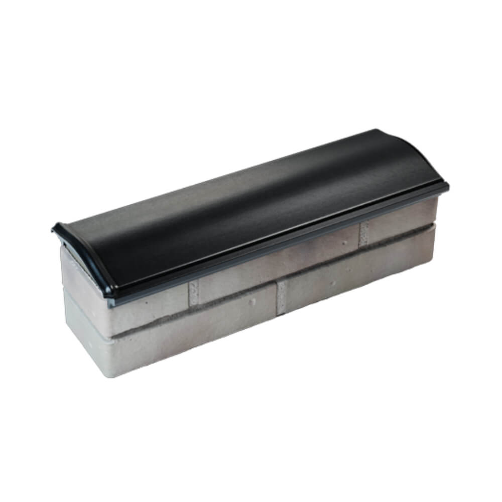 Парапет Zking Монблан Черный посадка на 0.5 кирпича (130мм) в Великом Новгороде фото