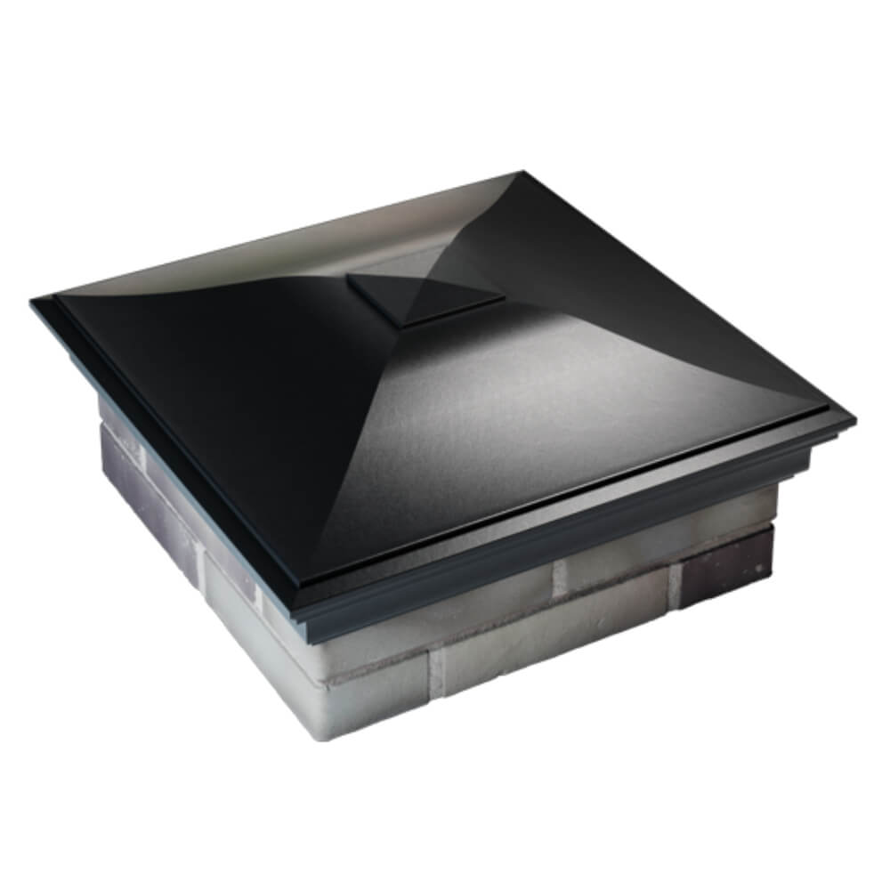 Колпак Zking Монблан Черный на столб 2х2 кирпича (515х515мм) Великий Новгород фото