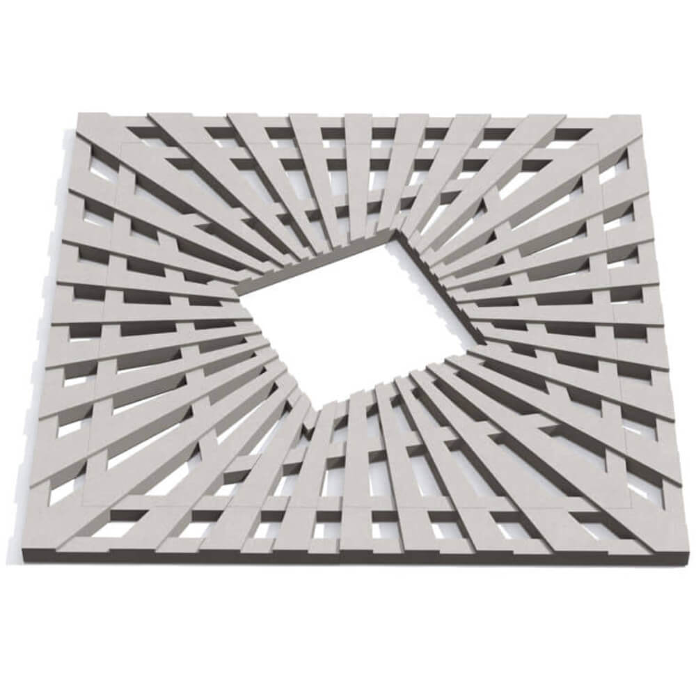 Приствольная решетка для дерева ZKING ATMOSPHERE 1.2х1.2м Бежевая Великий Новгород фото