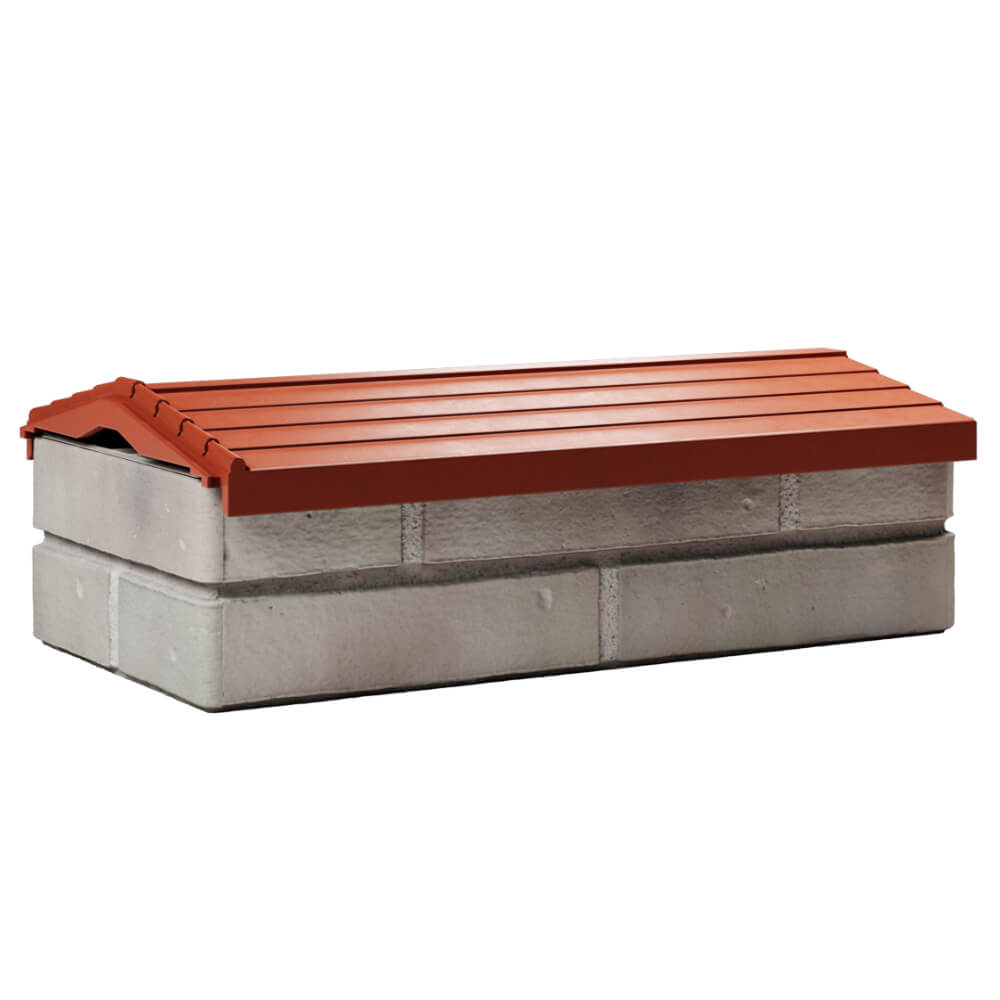 Парапет Zking Бона ХайТек Красный с посадкой на 1 кирпич (200/225/255мм) Великий Новгород фото