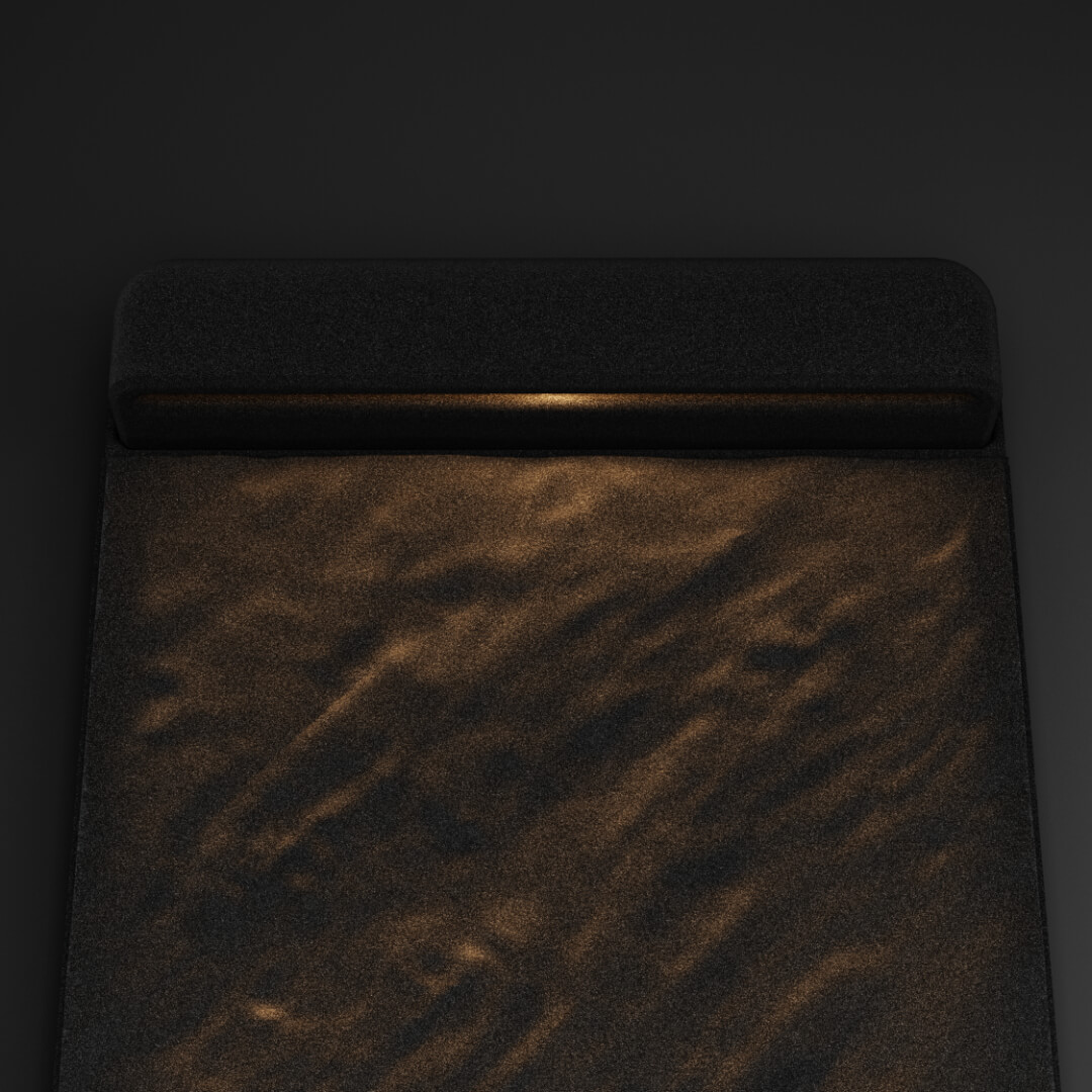 LED Светильник для шаговой плиты STONE Черный Сланец 330х75х98мм в Великом Новгороде фото