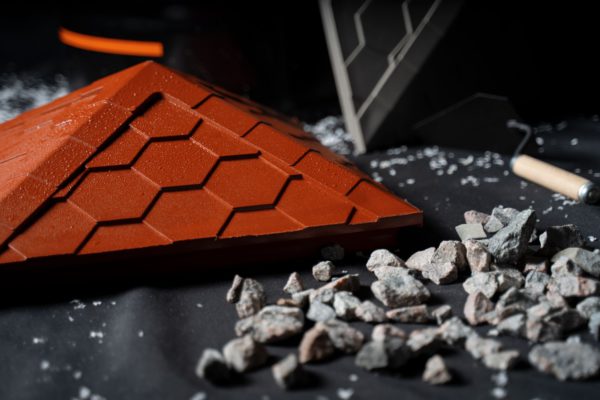 Колпак Zking Эверест Красный на столб 1.5х1.5 кирпича (390х390мм) в Великом Новгороде фото