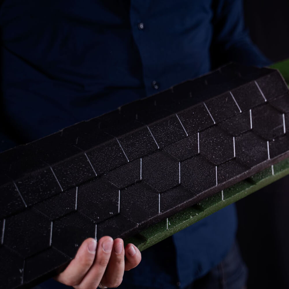 Парапет Zking Эверест Черный с посадкой на 1 кирпич (200/225/255мм) в Великом Новгороде фото