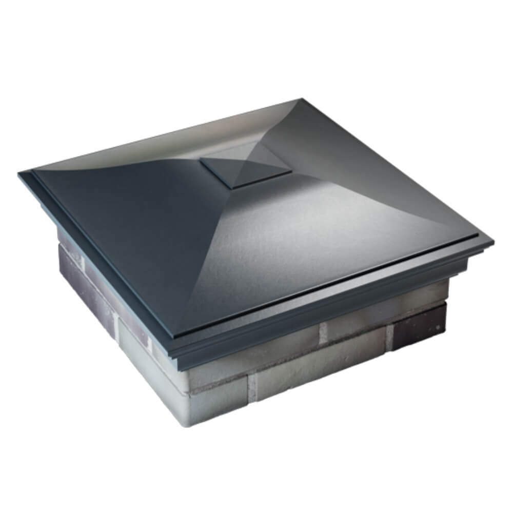 Колпак Zking Монблан Серый на столб 2х2 кирпича (515х515мм) Великий Новгород фото