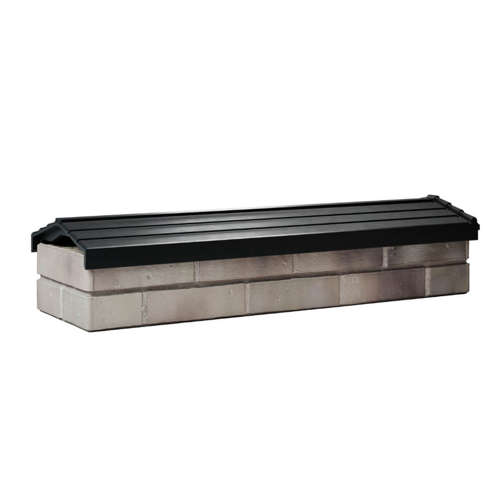 Парапет Zking Бона ХайТек Черный посадка на 0.5 кирпича (130мм) Великий Новгород фото