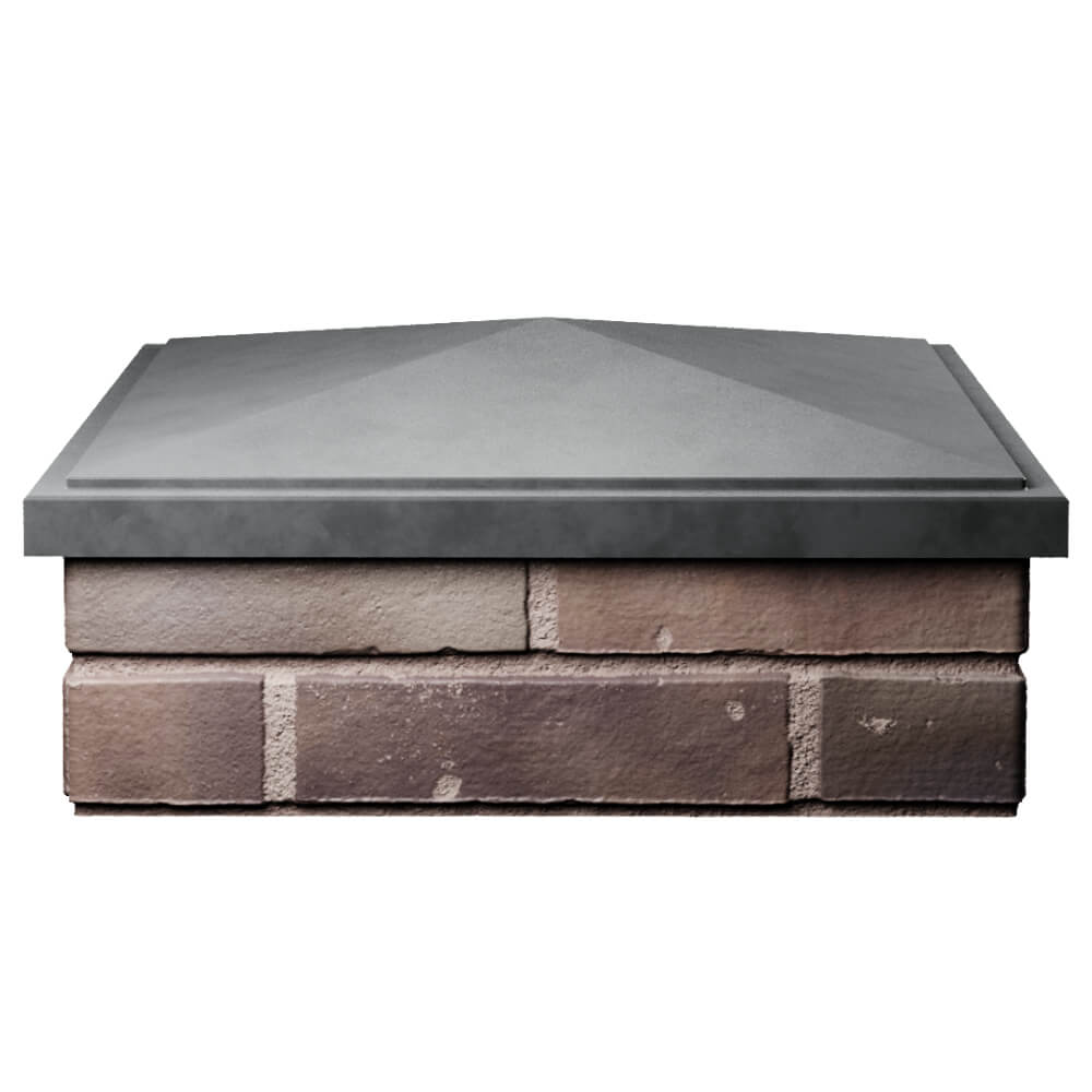 Колпак Zking БонаМоно Серый на столб 2х2 кирпича (515х515, 530х530мм) Великий Новгород фото