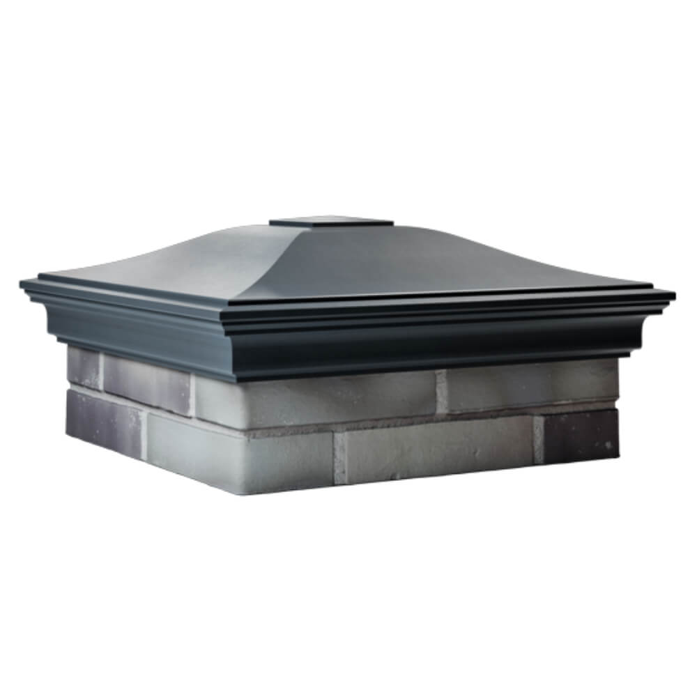 Колпак Zking Монблан Серый на столб 2х2 кирпича (515х515мм) в Великом Новгороде фото