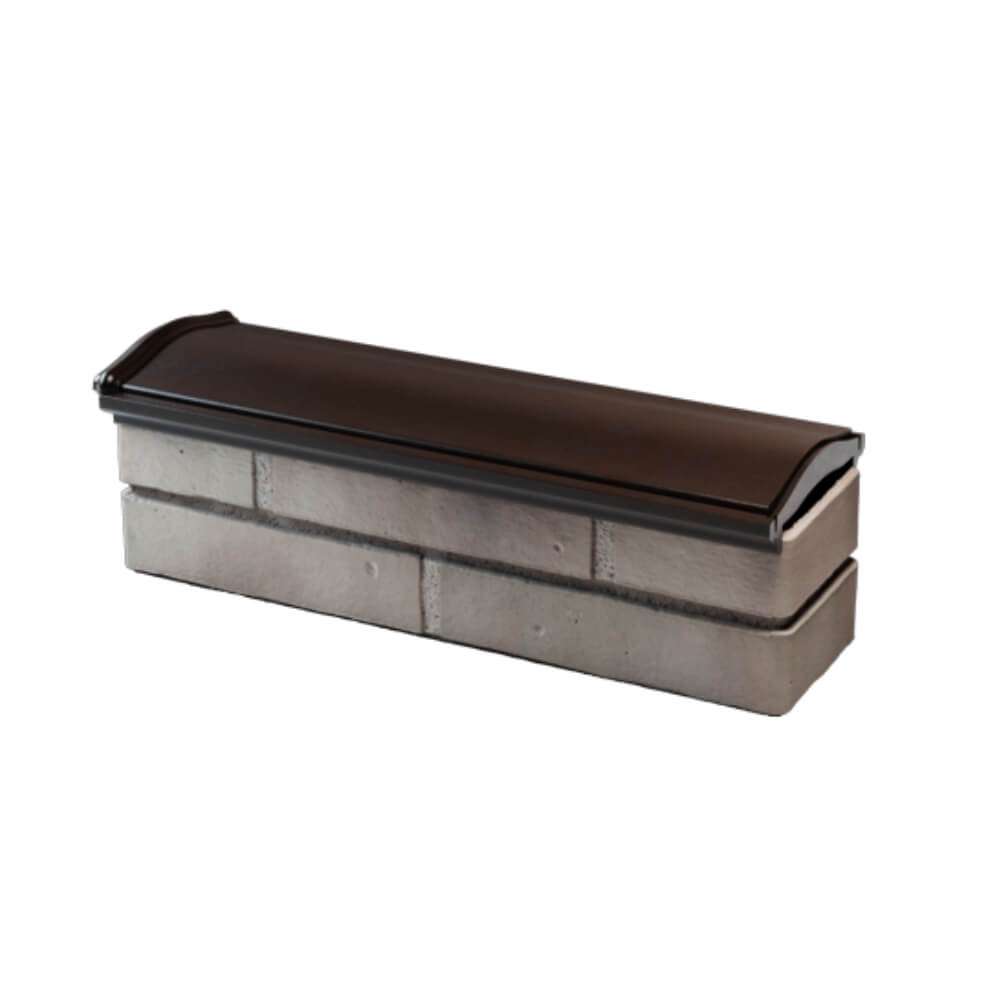 Парапет Zking Монблан Коричневый посадка на 0.5 кирпича (130мм) в Великом Новгороде фото