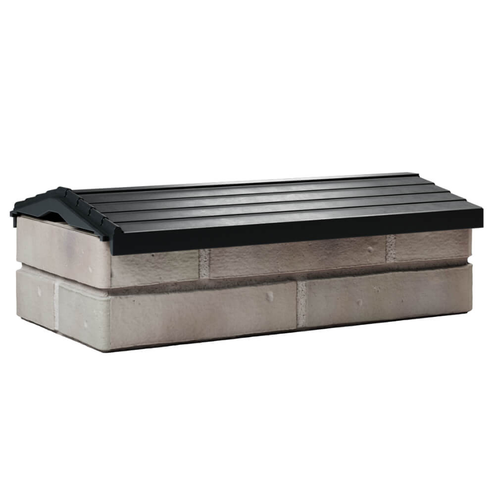 Парапет Zking Бона ХайТек Черный с посадкой на 1 кирпич (200/225/255мм) Великий Новгород фото