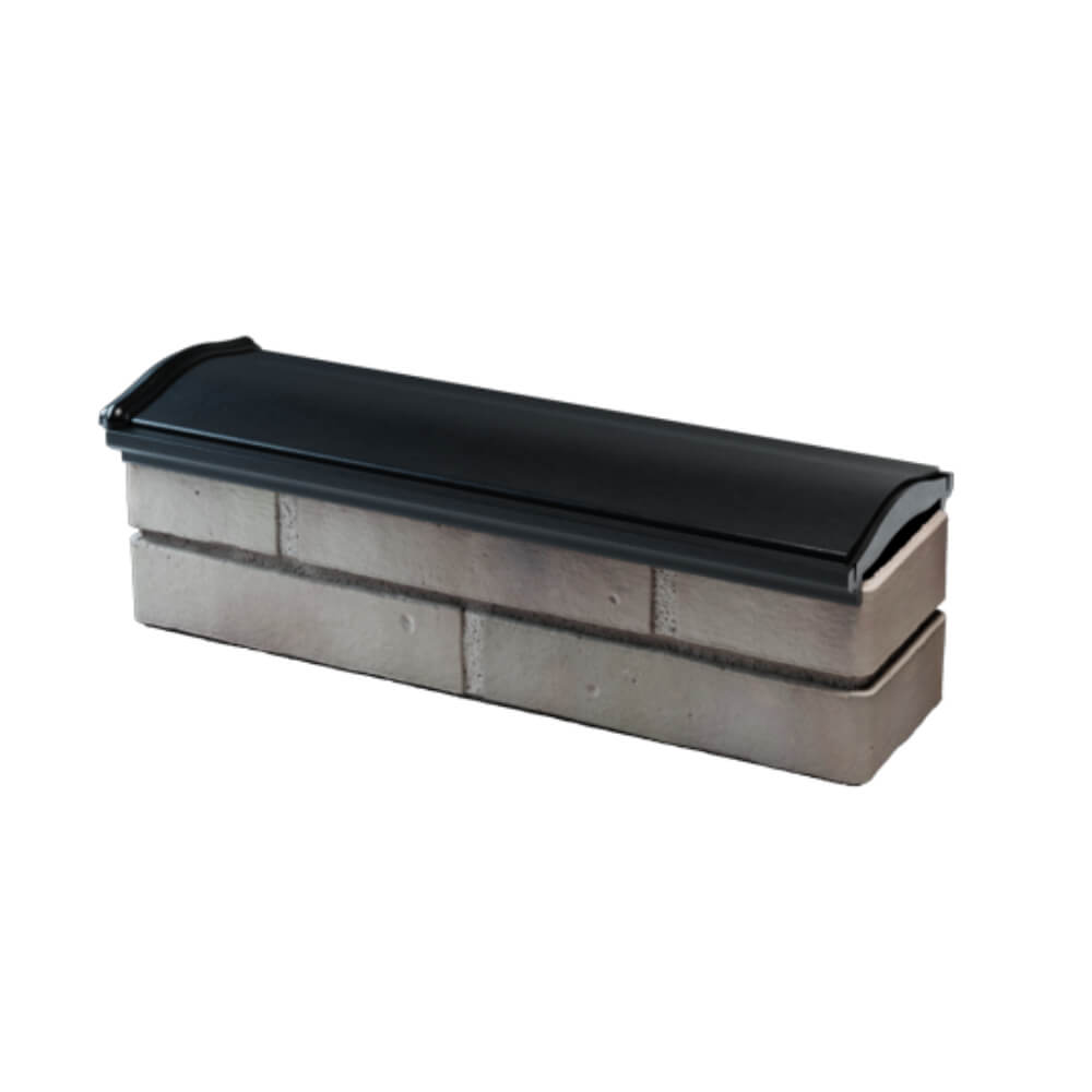 Парапет Zking Монблан Черный посадка на 0.5 кирпича (130мм) в Великом Новгороде фото