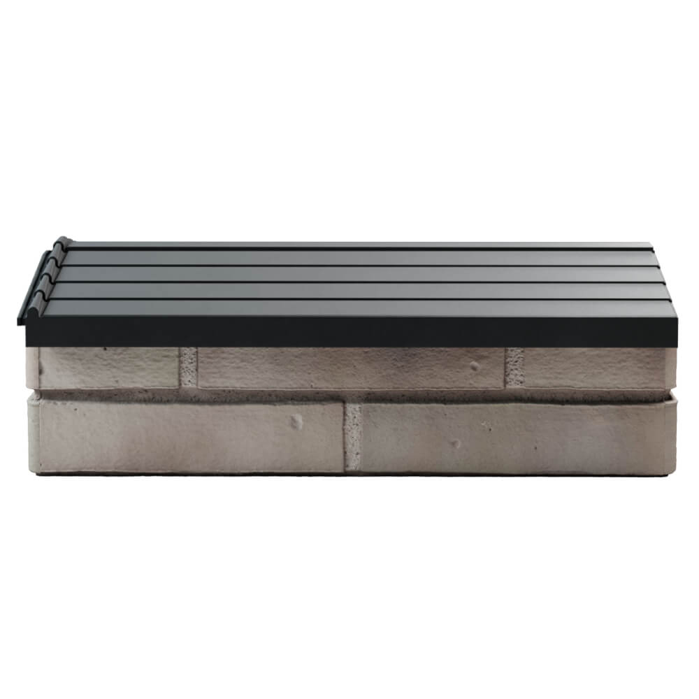 Парапет Zking Бона ХайТек Серый с посадкой на 1 кирпич (200/225/255мм) в Великом Новгороде фото