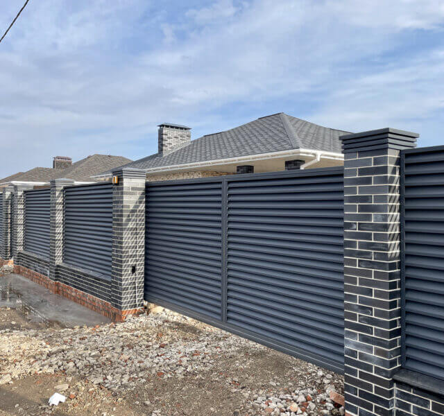 Колпак Zking Бона ХайТек Серый на столб 1.5х1.5 кирпича (385х385мм) в Великом Новгороде фото