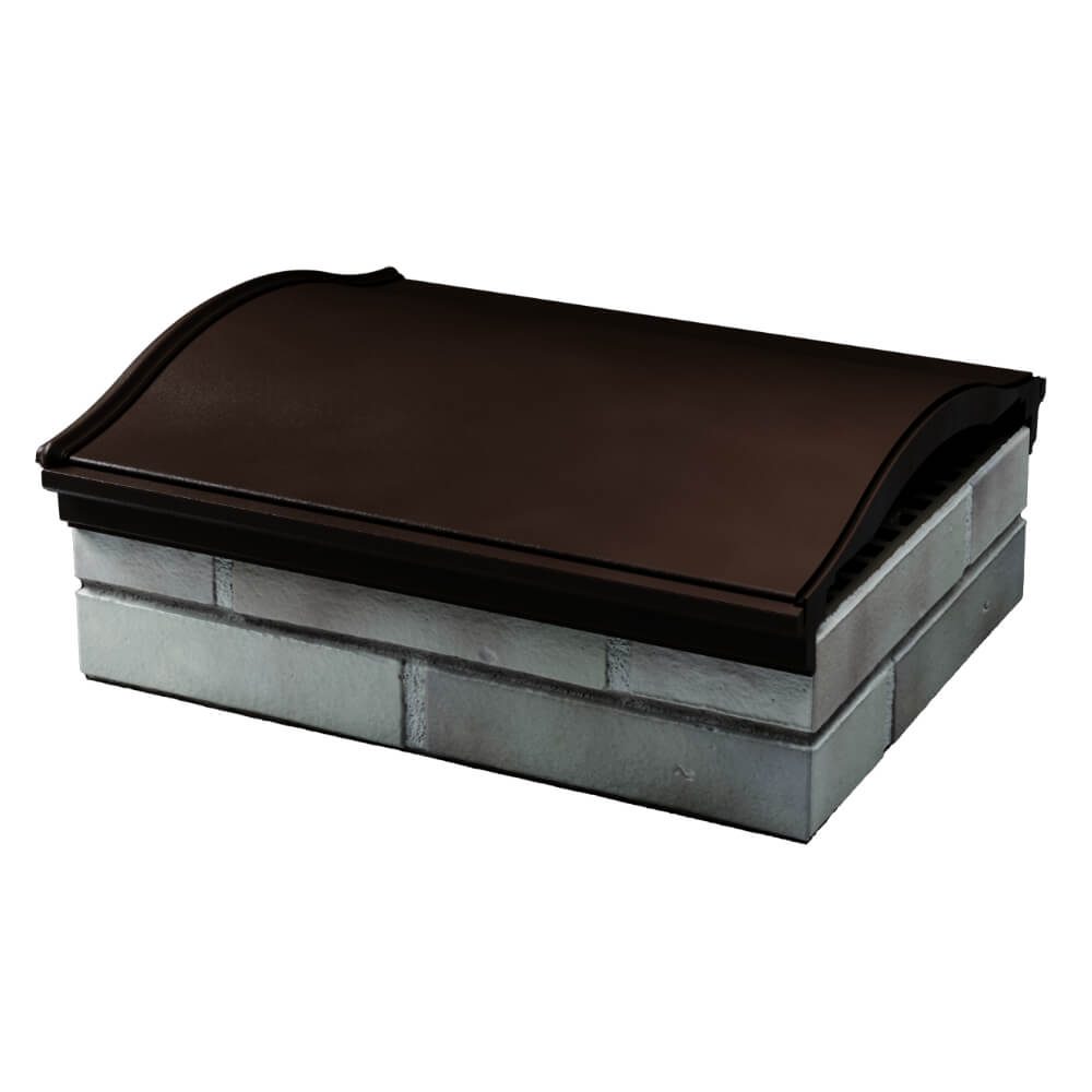 Парапет Zking Монблан Коричневый посадка на 1.5 кирпича (355/385мм) в Великом Новгороде фото