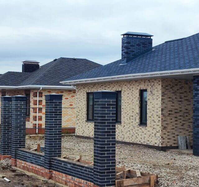 Колпак Zking Бона ХайТек Серый на столб 1.5х1.5 кирпича (385х385мм) в Великом Новгороде фото