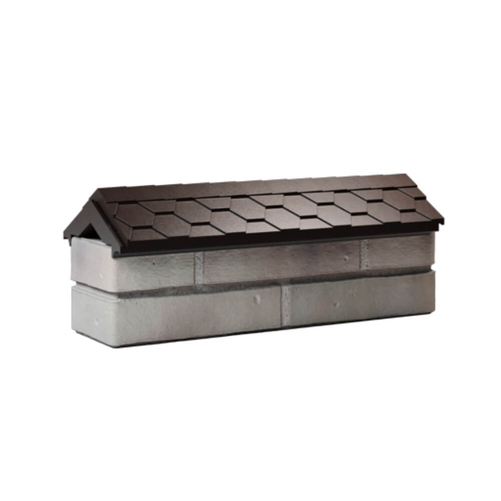 Парапет Zking Эверест Коричневый с посадкой на 0.5 кирпича (130мм) Великий Новгород фото