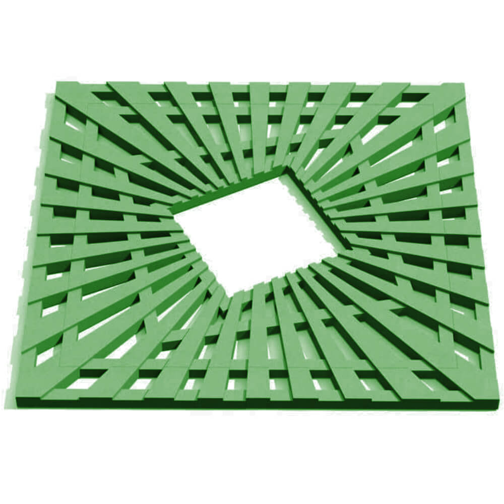 Приствольная решетка для дерева ZKING ATMOSPHERE 1.2х1.2м Зеленая Великий Новгород фото