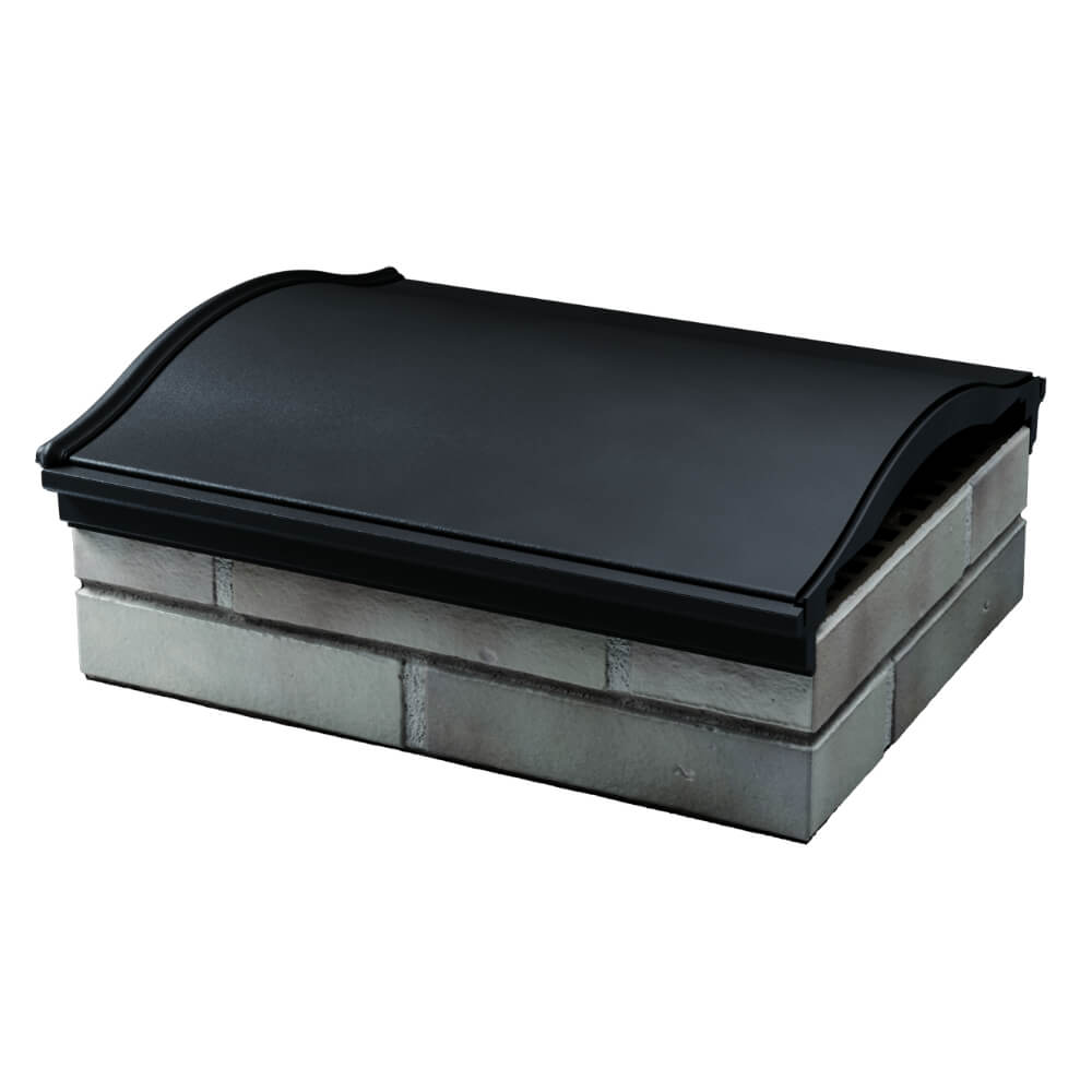 Парапет Zking Монблан Черный посадка на 1.5 кирпича (355/385мм) в Великом Новгороде фото