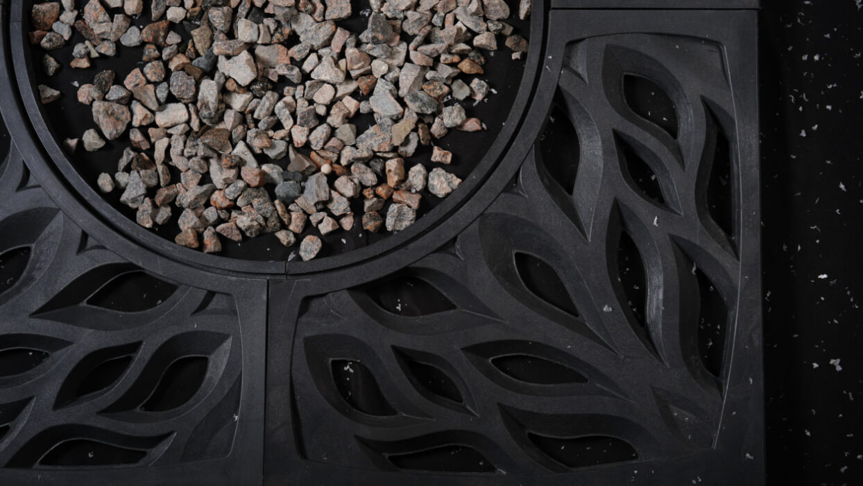 Приствольная решетка для дерева ZKING CRUST 1.2х1.2м Черная в Великом Новгороде фото